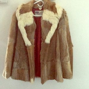 Real vintage fur coat